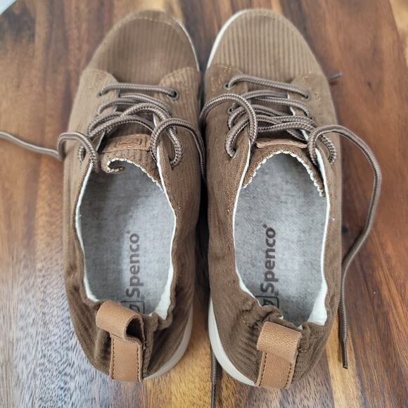 Spenco Santa Clara Brown Corduroy Women's Sneaker 6B NWOT - Picture 7 of 8